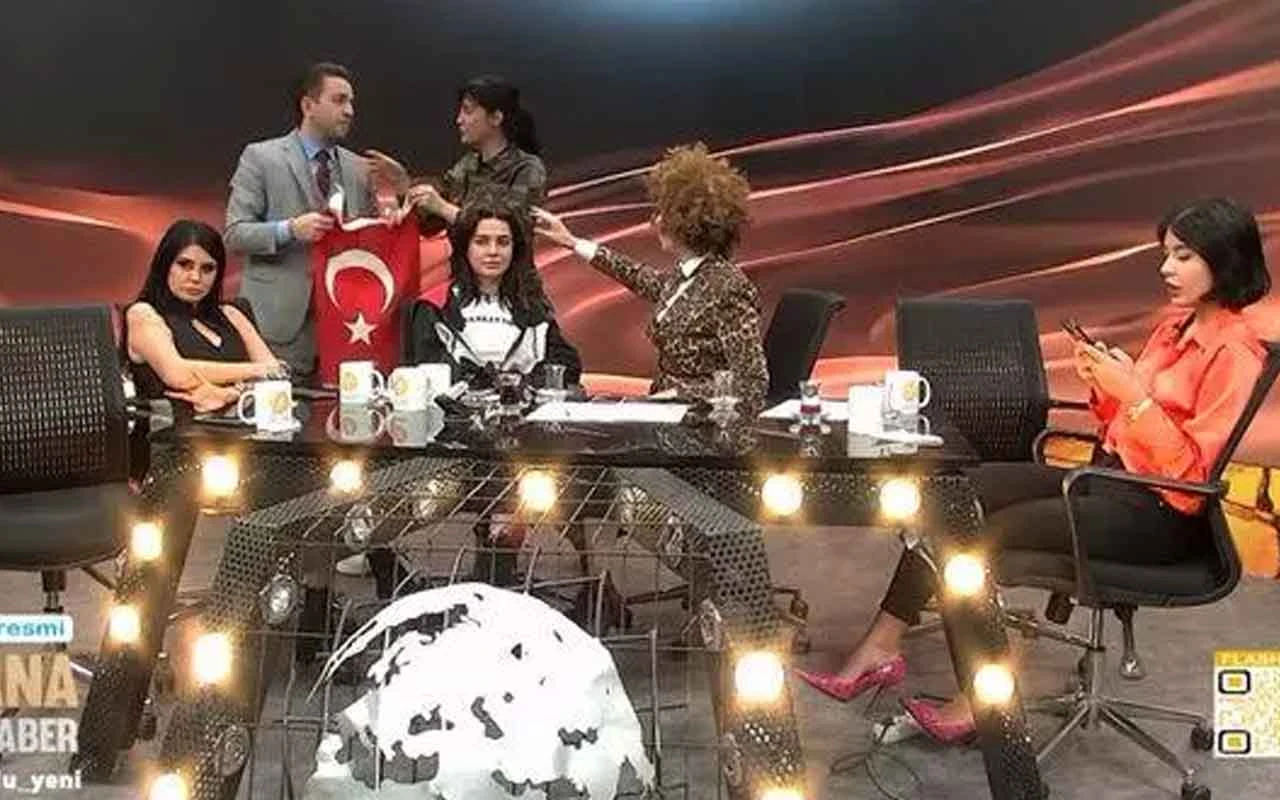Tuğba Ekinci Nihat Doğan'la tartıştı stüdyoyu terk etti